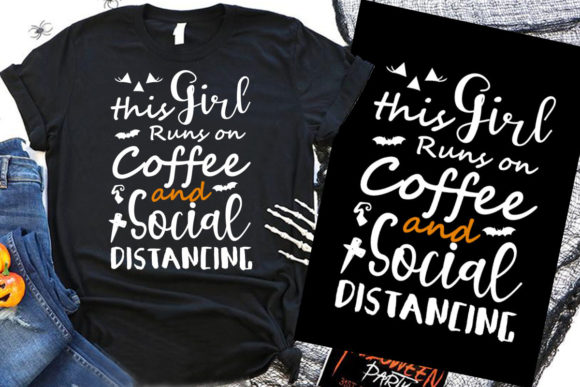 Halloween T Shirt Design This Girl Runs