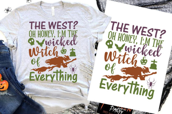 Halloween T-Shirt Graphics: The West Oh Honey