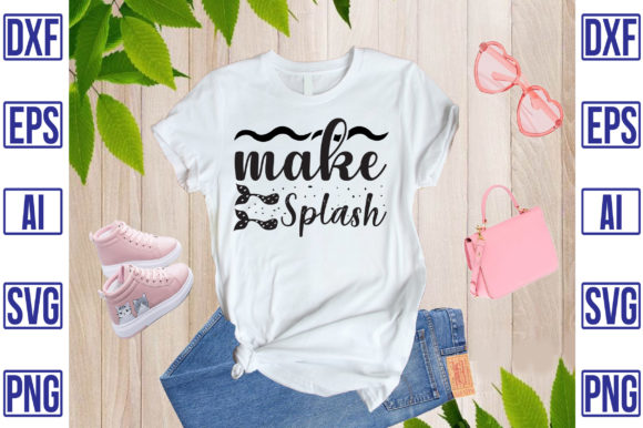 Make Splash: Graphics for T-Shirt Designs & Local Branding
