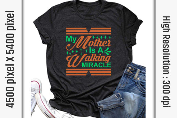 Mom Quotes SVG Cut Files: Miracle Mother