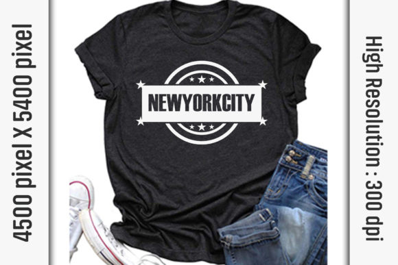 New York City Quotes SVG Graphics for T-Shirt Designs