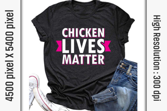 Sarcasm Quotes SVG Cut Files: Chicken Lives Matter Graphics