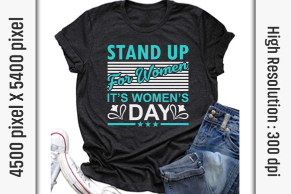 Women’s Day Quotes SVG Cut Files, Stand Up
